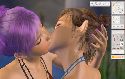 Elf lesben kussen mit zunge in lustvolle spiele